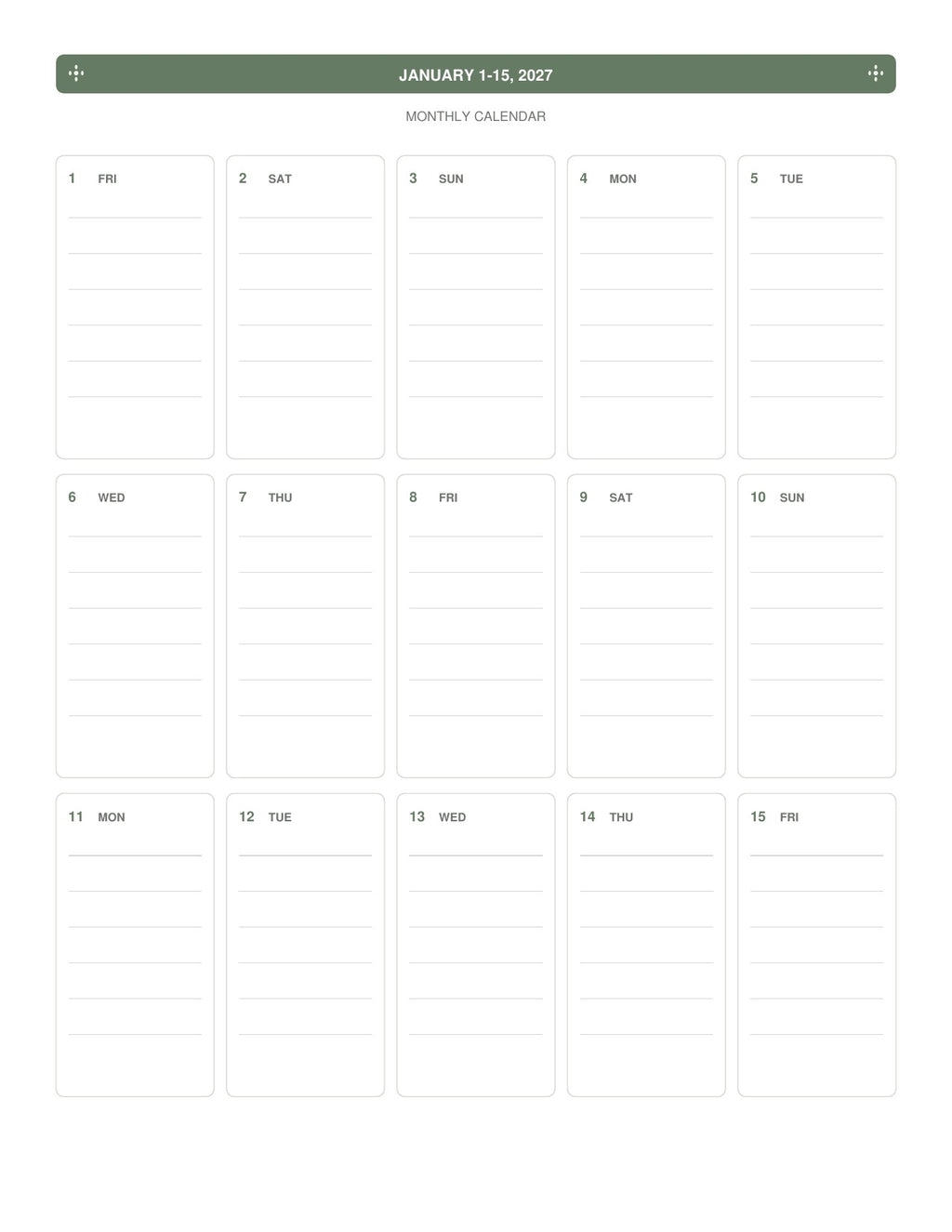 The Reseller’s Year 2027 – Sage Botanical Reseller Business & Home Planner