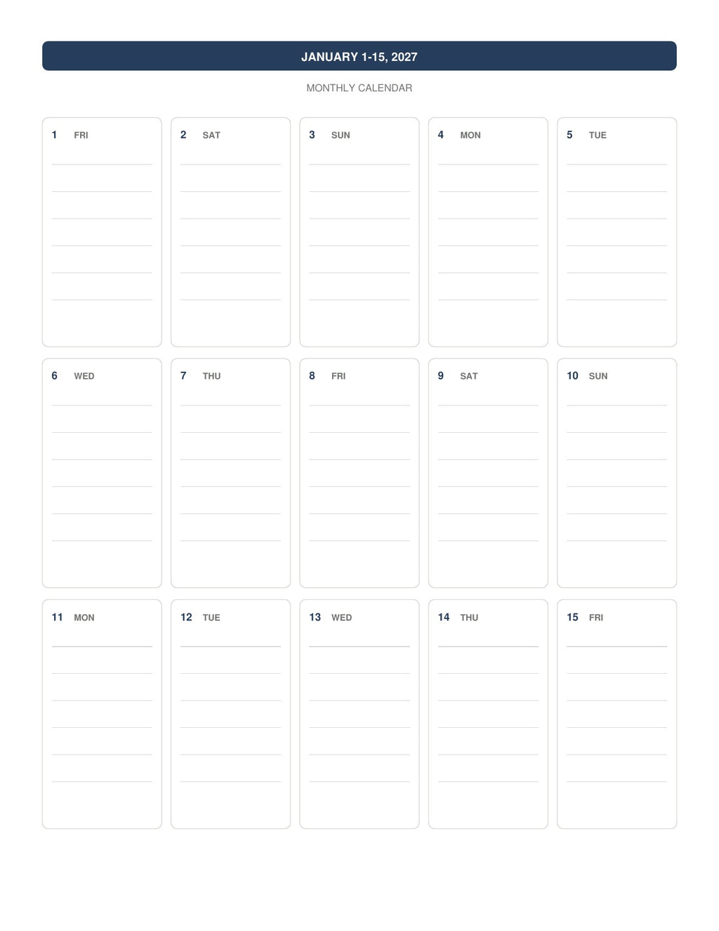 The Reseller’s Year 2027 – Heritage Navy Reseller Business & Home Planner