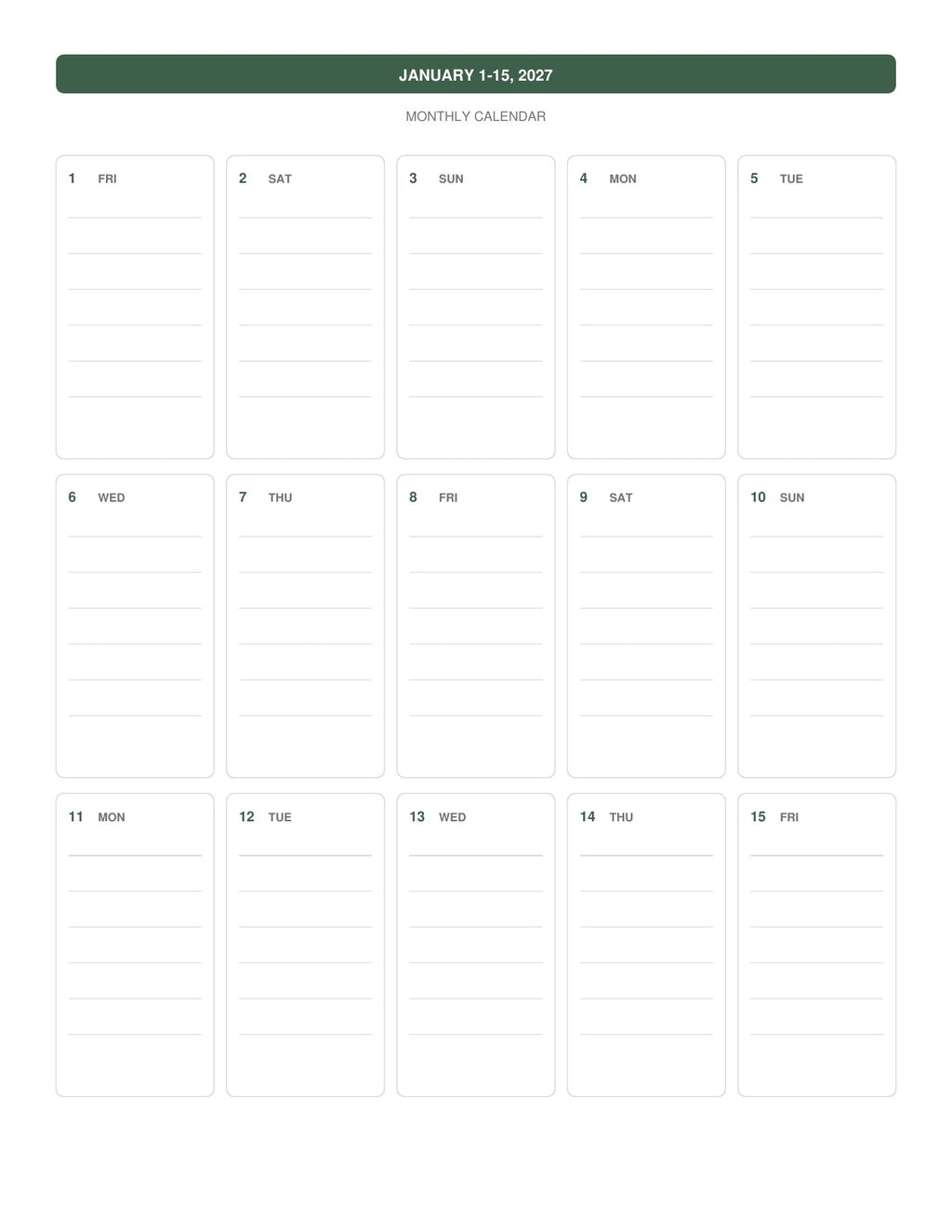 The Reseller’s Year 2027 – Forest & Outdoors Reseller Business & Home Planner