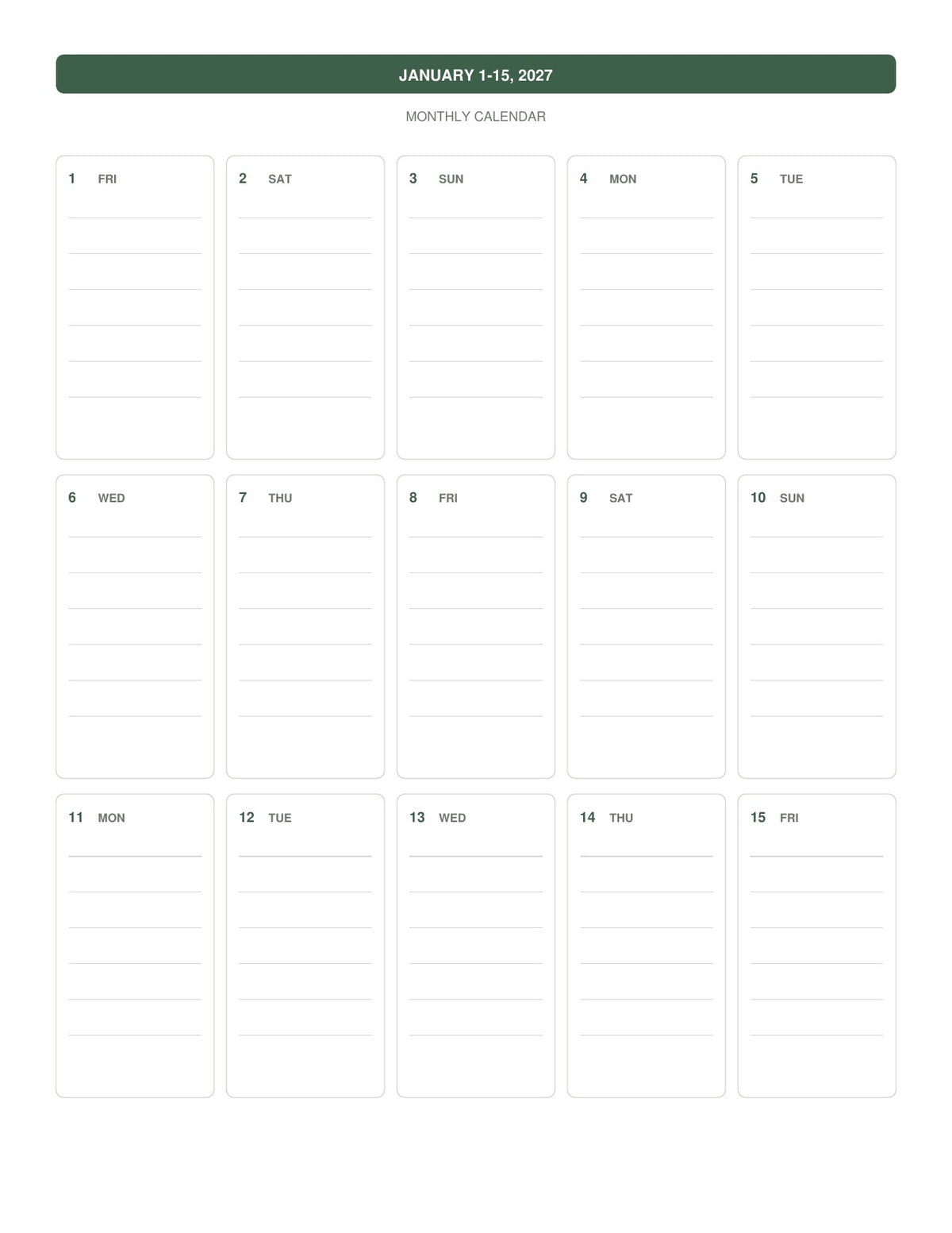 The Reseller’s Year 2027 – Forest & Outdoors Reseller Business & Home Planner