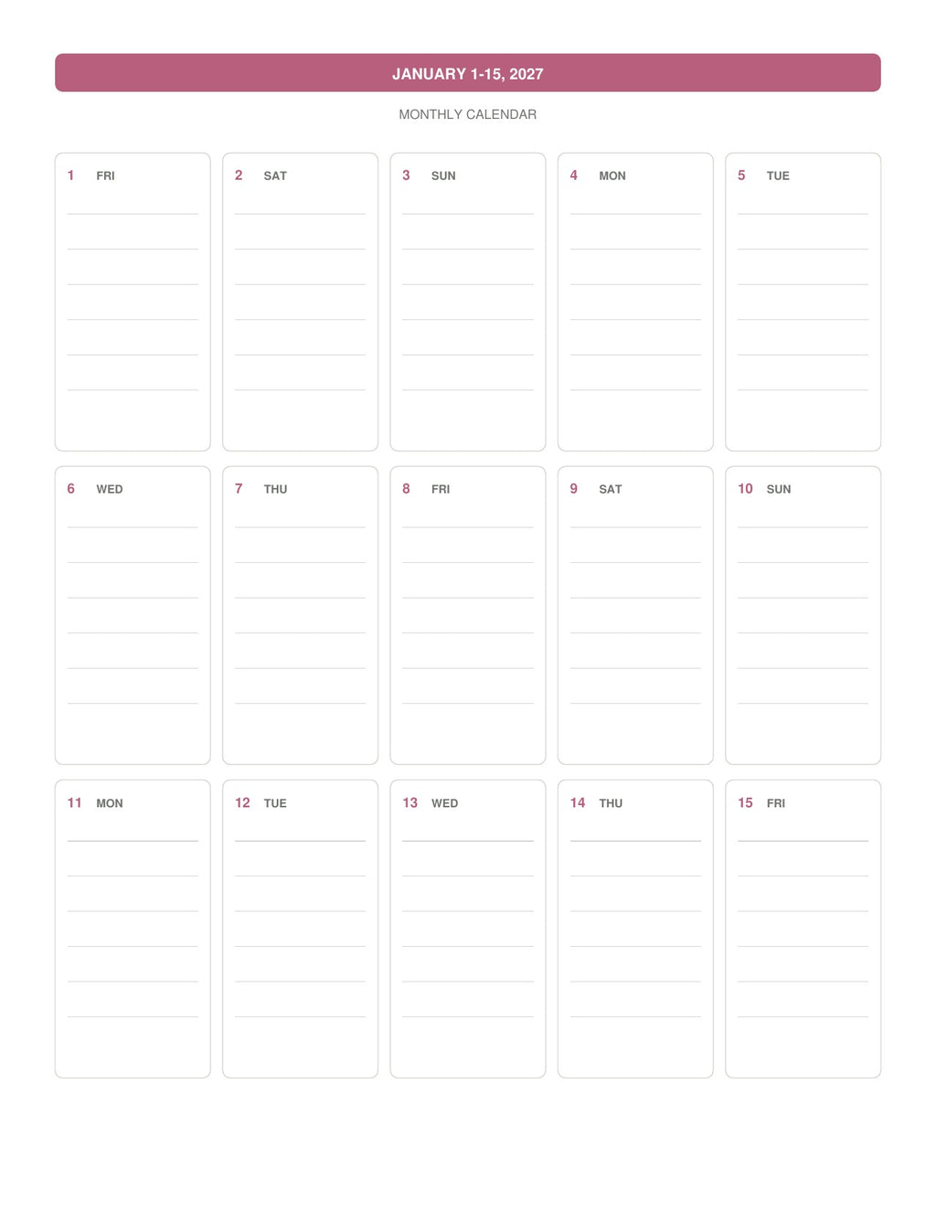 The Reseller’s Year 2027 – Pink Plaid Reseller Business & Home Planner