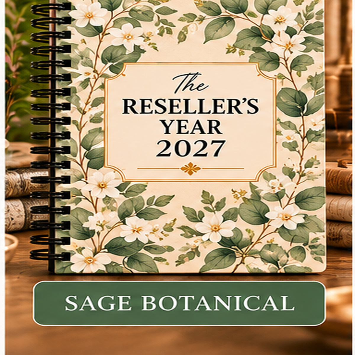 The Reseller’s Year 2027 – Sage Botanical Reseller Business & Home Planner